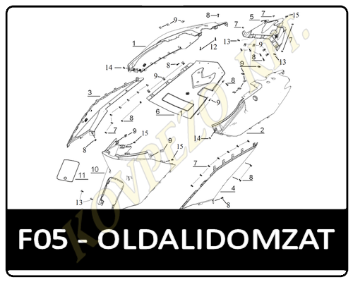 Motowell Crogen Sport oldalidomzat